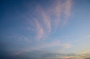 Fototapeta na wymiar beautiful sky with clouds on the Mediterranean sea 9