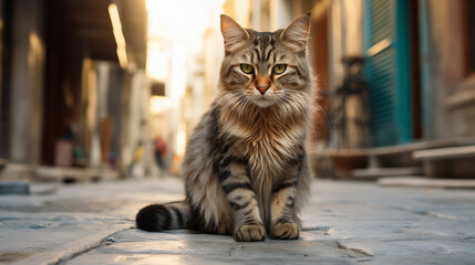  Beautiful, cute cat from Azerbaijan