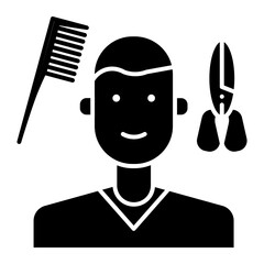 barber shop icon