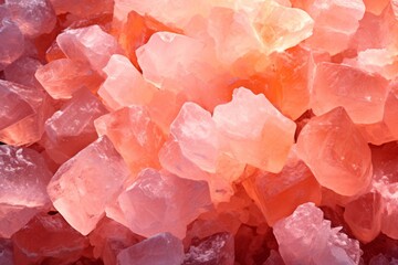 Mastering Flavor. Himalayan Pink Salt's Background - obrazy, fototapety, plakaty