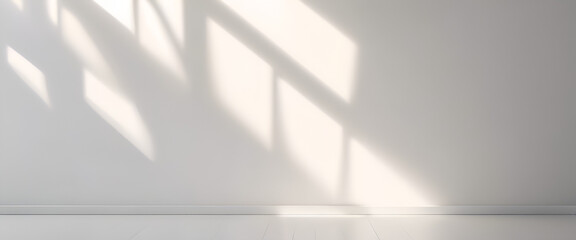 Ethereal Elegance: Abstract Sunlit Shadows and Window Design | Black and White Template for Modern Photography Composition and Mockups. - Abstract Light Background