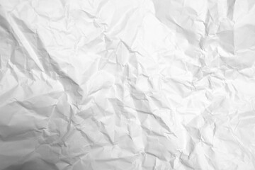White Paper Texture background. Crumpled white paper abstract shape background with space paper for text