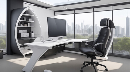 The Productivity Oasis: Luxury Home Office Redefined