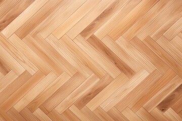 Top view of a high-resolution herringbone wooden parquet texture and background.