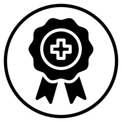 Obraz premium reward glyph icon