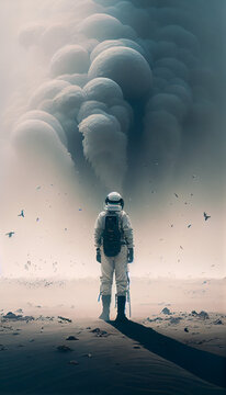 dans la t&ecirc;te de l'astronaute