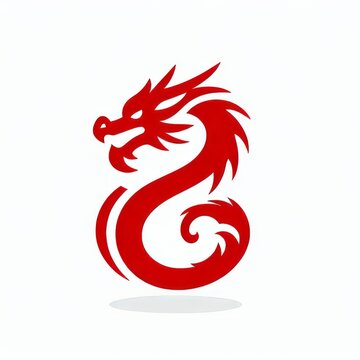 chinese zodiac year of the dragon, chinese new year, chinese new year 2024, logo iconic dragon, circel logo dragon, red dragon logo, wood dragon chinese new year 2024. tatto dragon