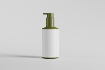 Plastic Pump Bottle Mockups