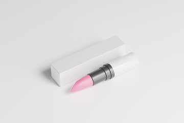 Lipstick Mockups featuring a Plastic Cosmetic Lipstick