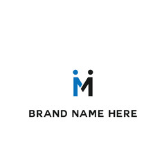 M letter logo, Letter, M logo, M letter icon Design with black background. Luxury M letter