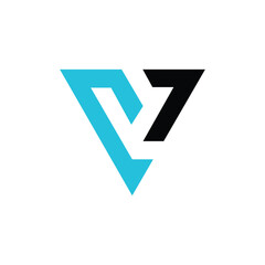 letter v logo design