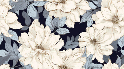 flower seamless pattern