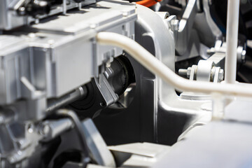Fototapeta premium Electric vehicle motor