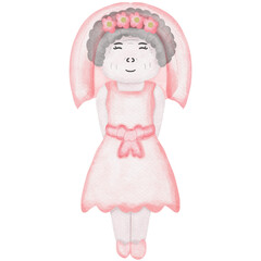 girl in valentine day so cute 