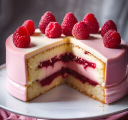 ラズベリーケーキ