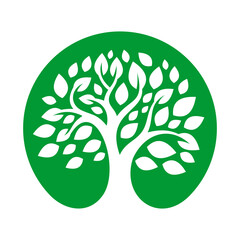 Tree Vector Logo Design Template