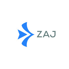 ZAJ Letter logo design template vector. ZAJ Business abstract connection vector logo. ZAJ icon circle logotype.
