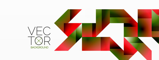 Geometric purity on white - lines, squares, triangles unite. Minimalist harmony in elegant simplicity