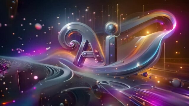 AI・生成AI・ChatGPTをイメージした3DGC