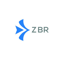 ZBR Letter logo design template vector. ZBR Business abstract connection vector logo. ZBR icon circle logotype.

