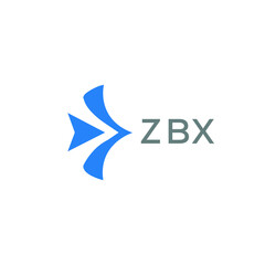 ZBX Letter logo design template vector. ZBX Business abstract connection vector logo. ZBX icon circle logotype.
