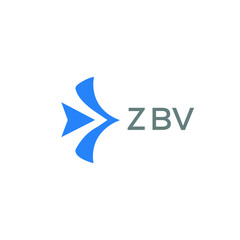 ZBV Letter logo design template vector. ZBV Business abstract connection vector logo. ZBV icon circle logotype.
