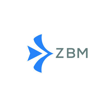 ZBM Letter logo design template vector. ZBM Business abstract connection vector logo. ZBM icon circle logotype.
