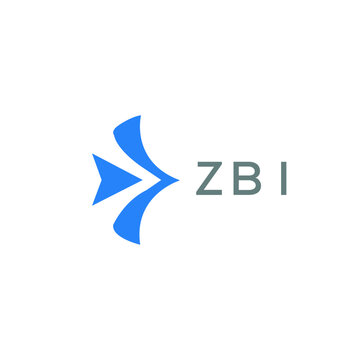 ZBI Letter logo design template vector. ZBI Business abstract connection vector logo. ZBI icon circle logotype.
