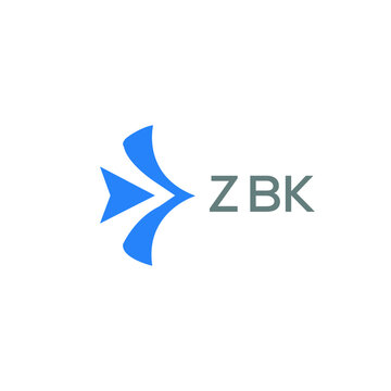 ZBK Letter logo design template vector. ZBK Business abstract connection vector logo. ZBK icon circle logotype.
