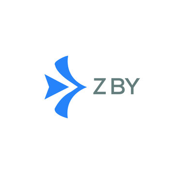 ZBY Letter logo design template vector. ZBY Business abstract connection vector logo. ZBY icon circle logotype.
