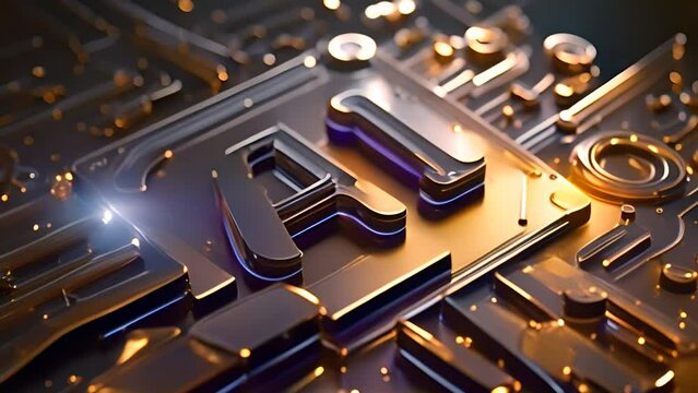 AI・生成AI・ChatGPTをイメージした3DGC動画