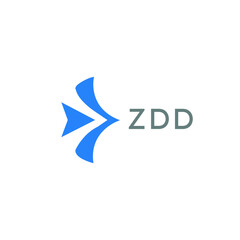 Fototapeta na wymiar ZDD Letter logo design template vector. ZDD Business abstract connection vector logo. ZDD icon circle logotype. 
