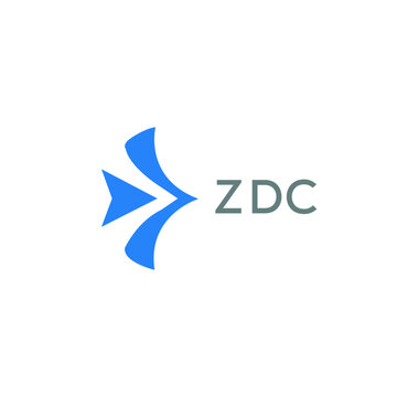 ZDC Letter logo design template vector. ZDC Business abstract connection vector logo. ZDC icon circle logotype.
