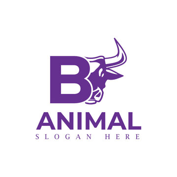 Animal logo design vector template
