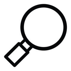 search icon vector,search icon button ,Magnifier icon, Search magnifying glass flat icon for apps and websites