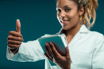 Doctor's digital device underscores tech advancements