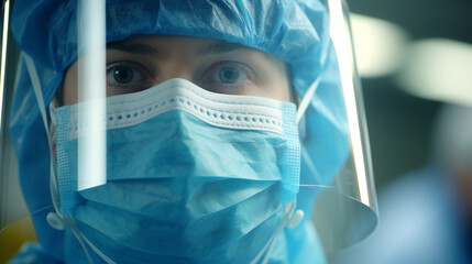 surgeon looking at x ray HD 8K wallpaper Stock Photographic Image 