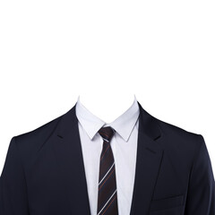 formal photo or passport photo suit template