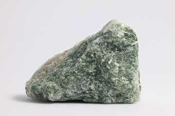 Chrome diopside is a vibrant green variety of diopside that is colored by chromium