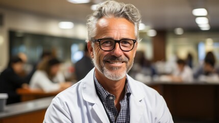 Fototapeta premium Portrait of doctor perfect smile