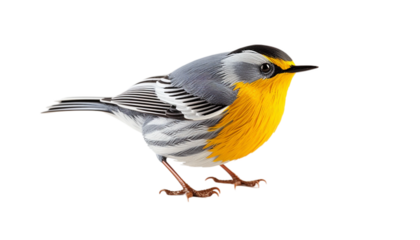 3D Warbler PNG / Transparent
