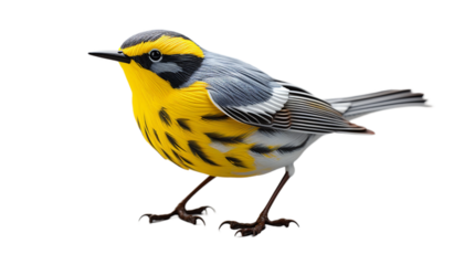 3D Warbler PNG / Transparent