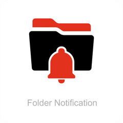 Folder Notification and Document Icon Concept