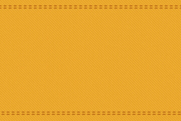 Gold jeans denim fabric texture background realistic illustration. twill fabric pattern. Closeup of cotton jeans textile or denim canvas material with, gold worn jeans textile pattern