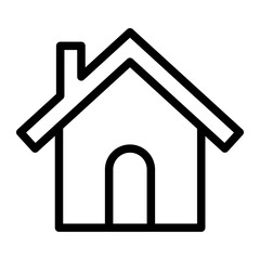 home icon on white background