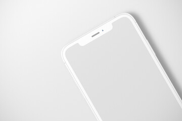 Realistic Mobile Mockup 3d Rendering