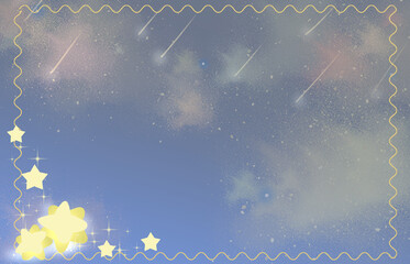 background with stars