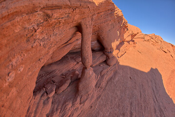 Flowing Stalactite Arch at Ferry Swale near Page AZ
