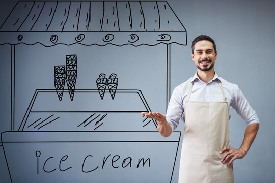 Ice cream seller