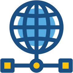 Data Storage Colored vector Icon